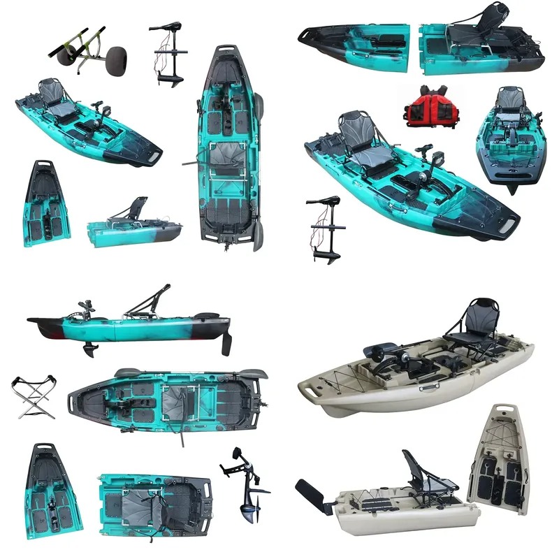 Fishing Boat Paddle - 인기 있는 1인용 HDPE/PE 시트온탑 모터식