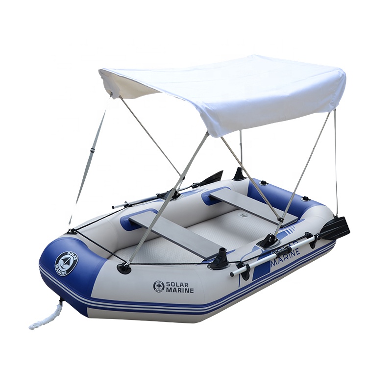 Fishing Boat Outboard Motor - 4인용 PVC 풍선형 에어 매트 바닥