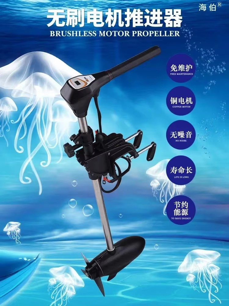 마린 HAIBO M250 브러시리스 전기 선외 트롤링  - Fishing Boat Outboard Motor 리뷰 및 가격