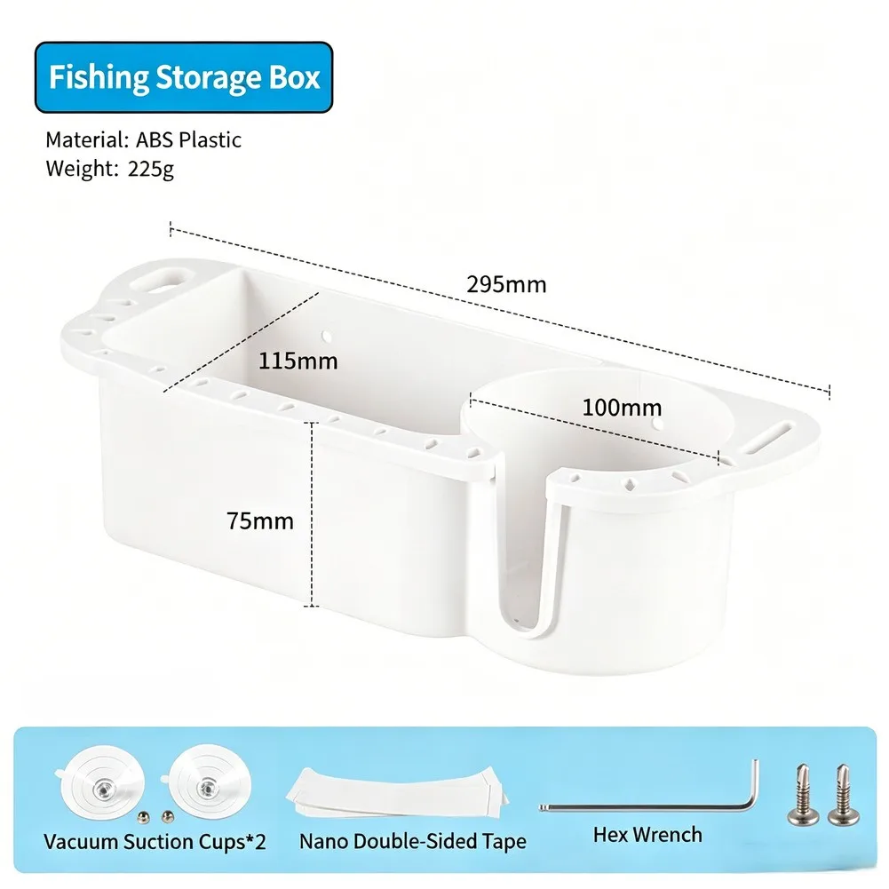 ABS 낚시용품 보관함 낚시 도구 상자 이중 열 배수구 - Fishing Boat Trailer 리뷰 및 가격