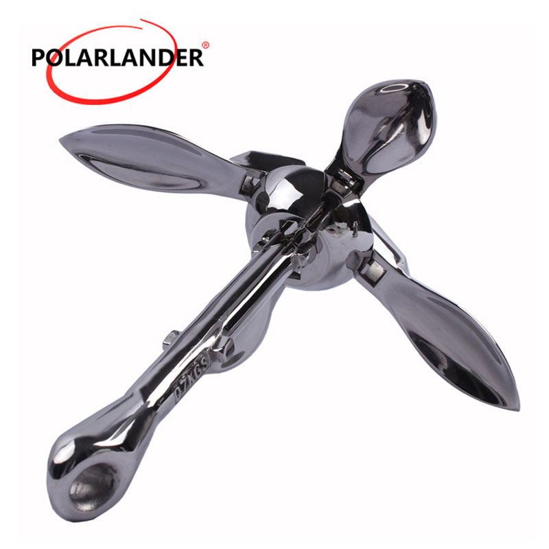 보트 접이식 Grapnel 앵커 1 Pcs 스테인레스  - Fishing Boat Anchor 리뷰 및 가격